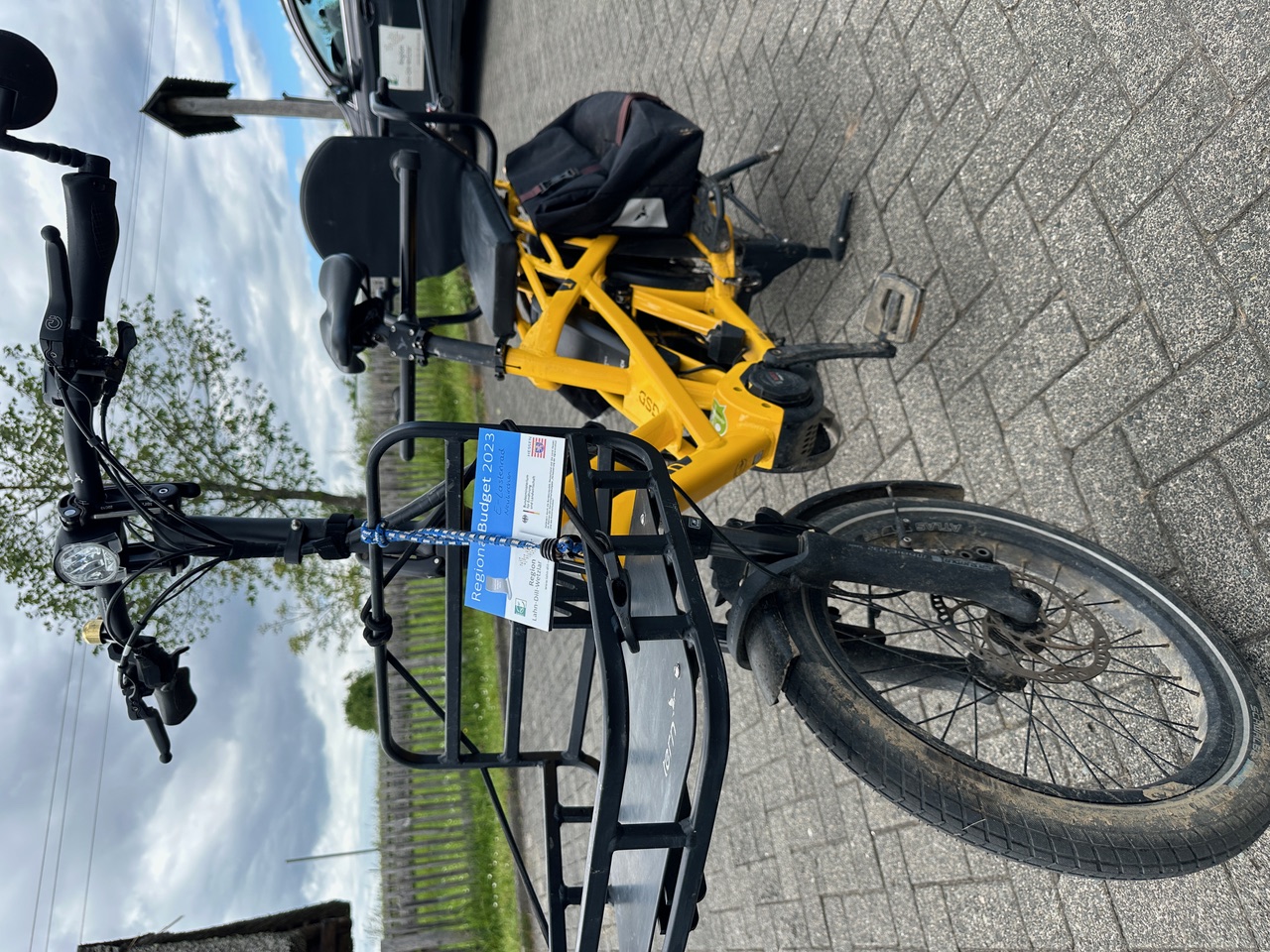 Unser E-Lastenrad